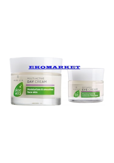 LR Aloe Vera Gündüz Kremi  + LR Aloe Vera Göz Kremi