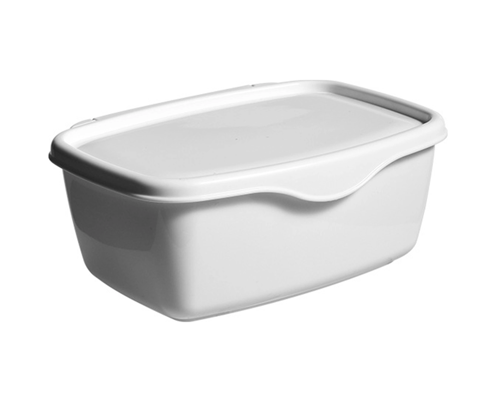 Geeksen Beyaz Plastik Kapaklı Masa Organizatörü - Makyaj, Ofis Malzemeleri Ve Küçük Eşyalar İçin Uzun Ömürlü Depolama Kutusu Diğer