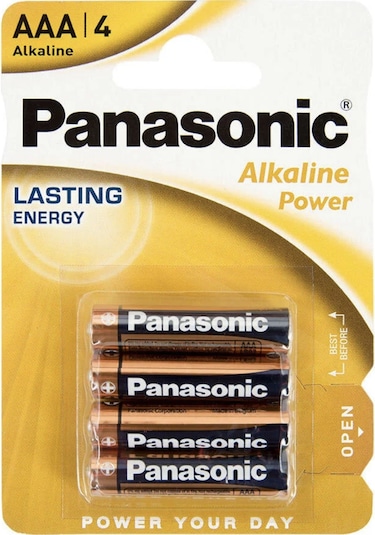 Panasonic LR03 Alkaline Power AAA İnce Kalem Pil 4'lü