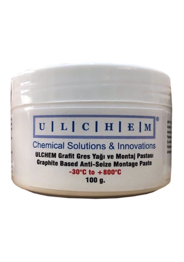 Ulchem Grafit Gres Yağı Ve Montaj Pastası +800 C - 100 Gram
