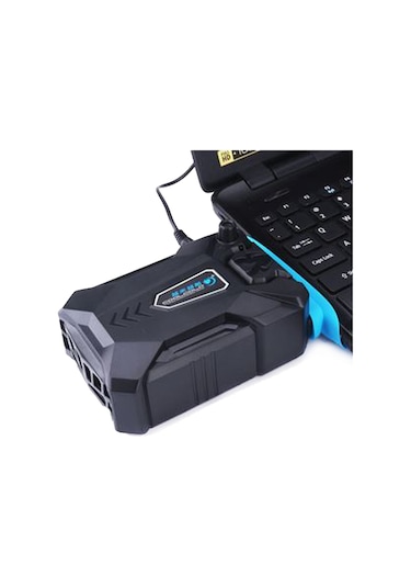 Wozlo Fan Ayarlı Vakumlu 11'' - 17'' Notebook Laptop Soğutucu