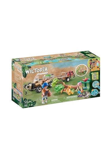 Playmobil Wiltopia Hayvan Kurtarma Aracı - 71011