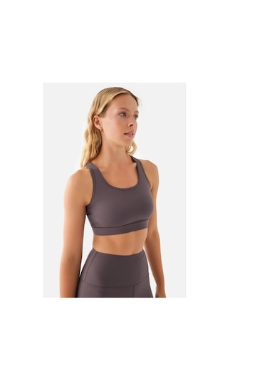 Markahit Superstacy Anna Orta Destekli Spor Bra Ss3801 Mürdüm