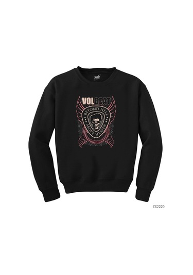Volbeat Beyond Hell Siyah Sweatshirt