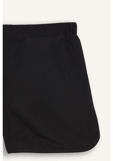 Defacto Regular Fit Deniz Şortu-fall İn Love T5639az25smbk27 Siyah