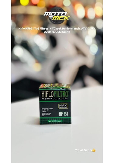 Yamaha Tmax 530 Hiflo Hf951 Yağ Filtresi
