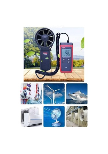 Unit Ut363s Mini Dijital Rüzgar Hızı Ölçer Anemometre