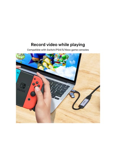 Unıtek 4k Vıdeo Capture Hdmı To Usb-c/a V1167a