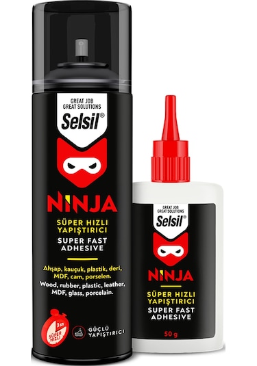 Selsil Ninja Süper Hızlı Yapıştırıcı