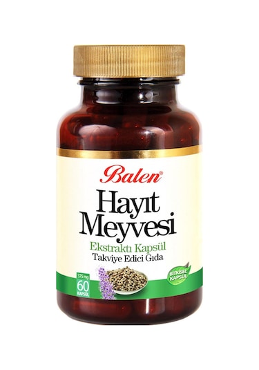 Balen Hayıt Meyvesi Ekstraktı 375 Mg 60 Kapsül 3 Adet