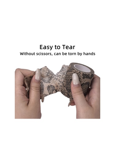 Skycity 5cm Geniş 1.8m Uzunluğunda 24 Adet Özlü Kendine Yapışkan Medikal Elastik Bezi, Spor Yaralanmaları Ve Spastikler İçin Konforlu Tıbbi Destek Bandajı