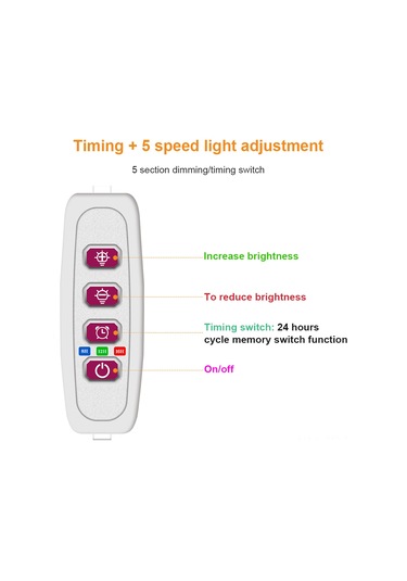 Skycity Üç Kafa Usb Led Bitki Büyüme Lambası: Tam Spektrum, Akıllı Zamanlama, Kırmızı-mavi Işık, Çiçek Ve Sukulent Için Işık Kaynağı Diğer