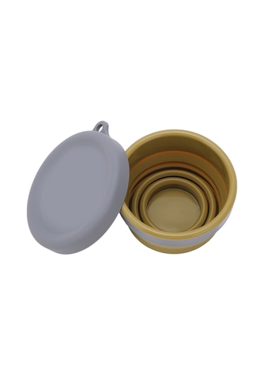 Xindoker Yemek Grubu Silikon Katlanabilir Bardak - Taşınabilir Kamp Seyahat Kupa, Isı Dayanıklı, Leşimsiz, Yeniden Kullanılabilir Diğer