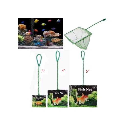 Akvaryum Balık Yakalama Kepçesi 3 İnç 7 Cm 5256 Çok Renkli