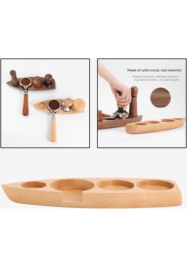 Suntek Katı Ahşap Kahve Basın Sabotaj Tutucu Kahve Filtresi