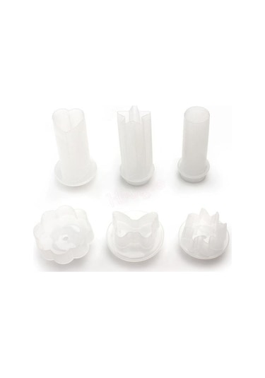 Şekillendirici Kek Meyve Makinesi Mutfak Aracı Pop Chef Gıda Dekoratör Kesici