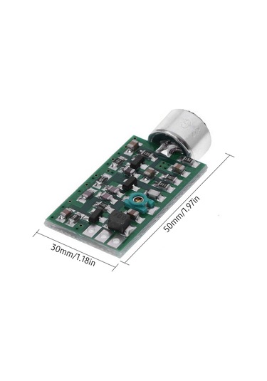 Aubyhe Fm Transmitter Modülü V4.0 - 88-108mhz Frekans Aralığı, 0.7-9v Çalışma Gerilimi, Kablosuz Ses Alıcı Mikrofon