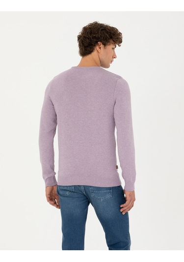 Pierre Cardin Erkek Pembe Kazak /triko 50270179-vr231 Pembe