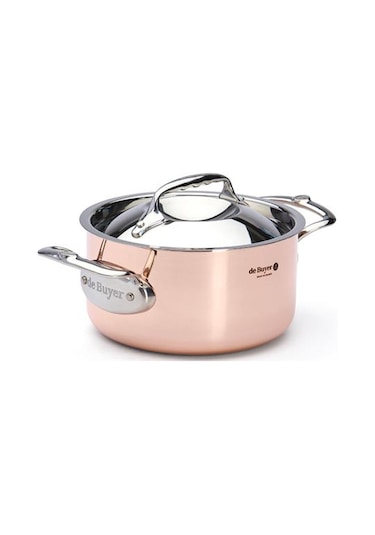 De Buyer Prima Matera Bakır Tencere 16 Cm - Copper