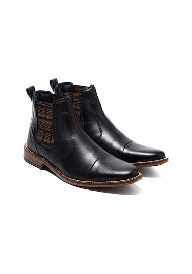 Bot Erkek 1158 Wk-john May Orkut Suede Black Siyah