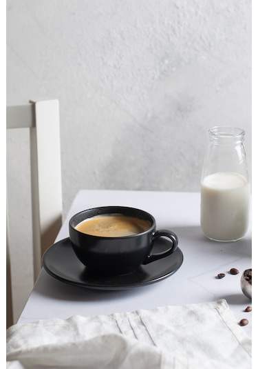 Notte Rita 2 Fincan 2 Tabak 250cc Cappucino Fincan Seti