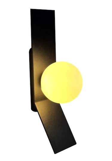 Siyah Boyalı Aplik Plc-1241-ap-1bsy Siyah