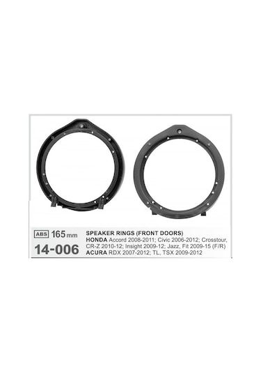 Honda Civic Fd6 - Fb7 - Fc5 Hoparlör Kasnağı Takımı