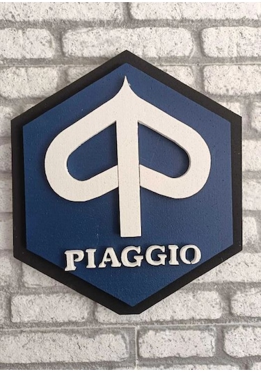 Pıaggıo Logo 50x50 Logo Pıaggıo Marka Logosu 3d Pıaggıo Logo Strafor Logo 50 x 50