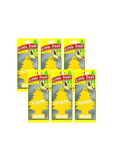 Little Trees Vanillaroma-vanilya Asmalı Oto Kokusu 6 Adet