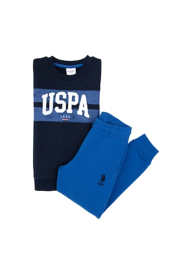 U.s. Polo Assn. Erkek Çocuk Lacivert Pijama Takım 50318683-vr033 Lacivert