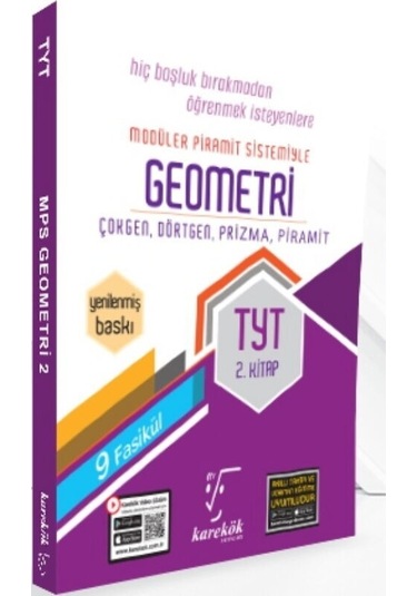 Tyt Geometri 2. Kitap 9 Fasikül Karekök Yayınları