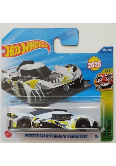 Hot Wheels Peugeot 9x8 Hypercar Beyaz