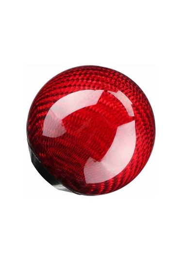 Moveevo Kırmızı Metal Evrensel Vites Topu, 3 Adaptörlü 7mm,9mm,9mm , Dayanıklı Malzeme, Manuel Vitesli Araçlar İçin Sk026-1 Kırmızı