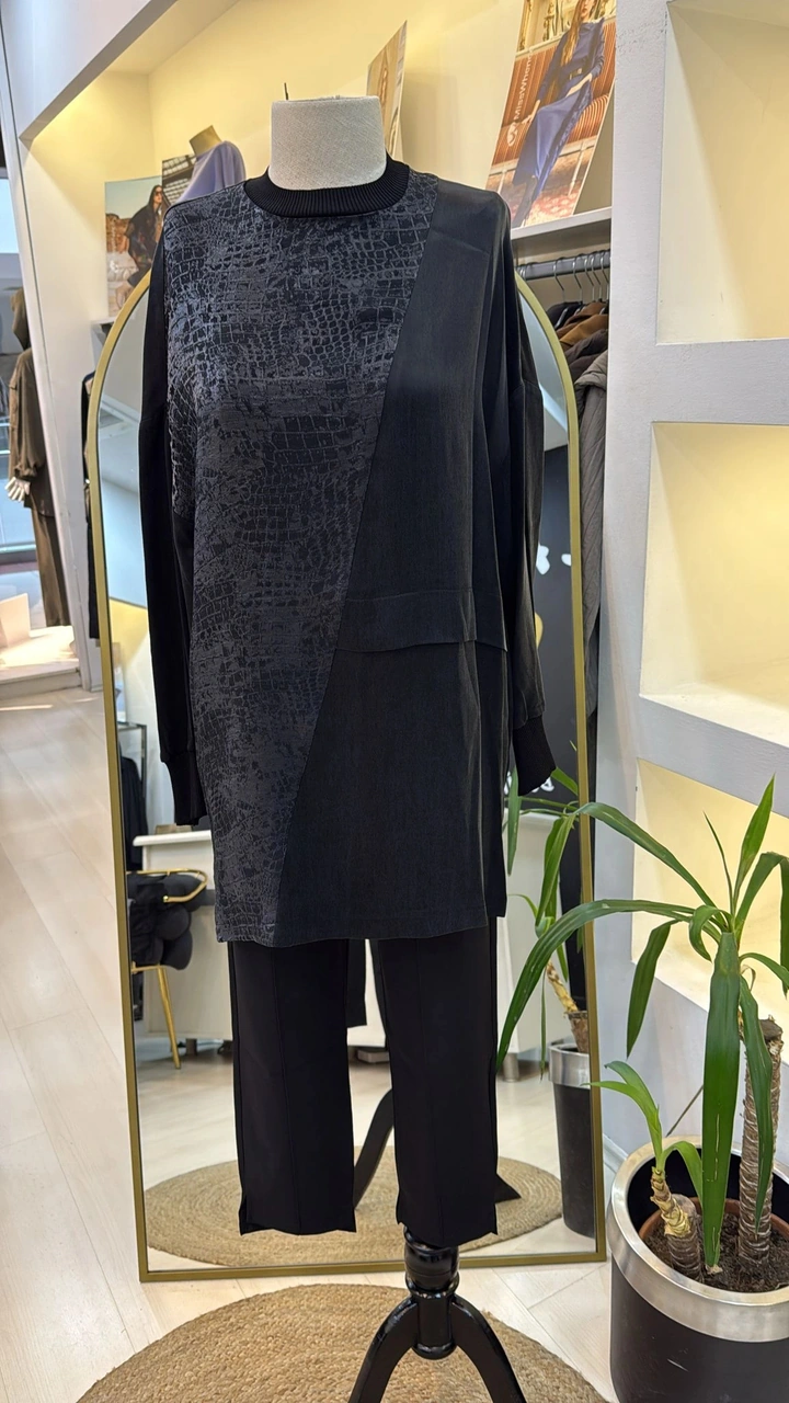 Nuss 3005 Jakar Cupra Tunik Antrasit Antrasit