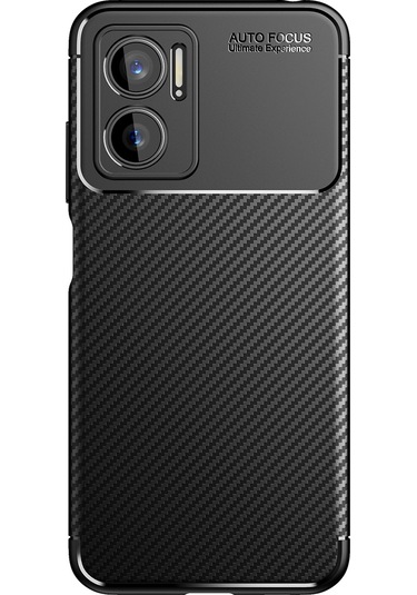 Xiaomi Redmi Note 11E Kılıf Negro Karbon Tasarım Silikon Kılıf