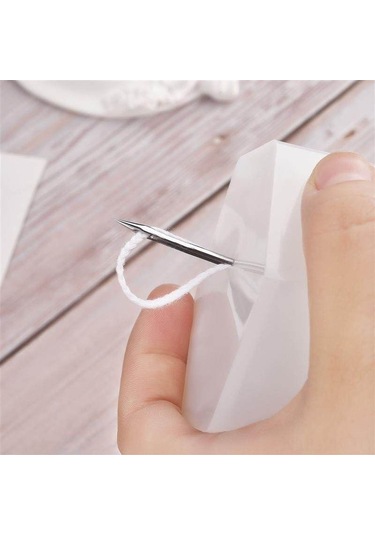 Vkemall Lastik Saplı Delme-nakış İçin El İşçiliği Ayakkabı Tamiri Ve Yapımı Araçları Silikon Bandlı, Kanca Ve Delici Uçlu