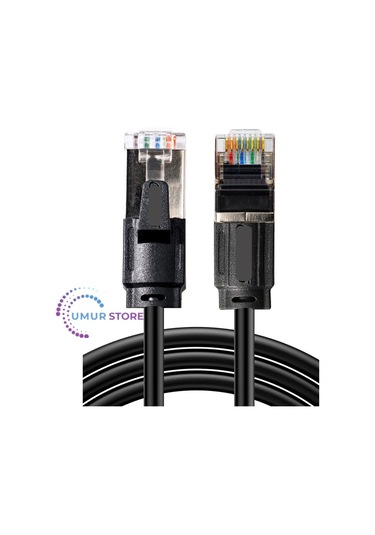 Cat6 5 Metre F/utp 1g 250 Mhz 26 Awg Cca Folyo Kaplamalı Profesyonel Ftp Network Ethernet Lan Kablosu 5m