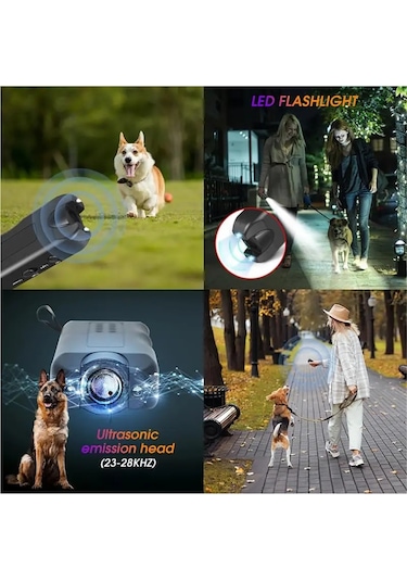 Jialan Köpek Kovucu Taşınabilir Ultrasonik Caydırıcı El