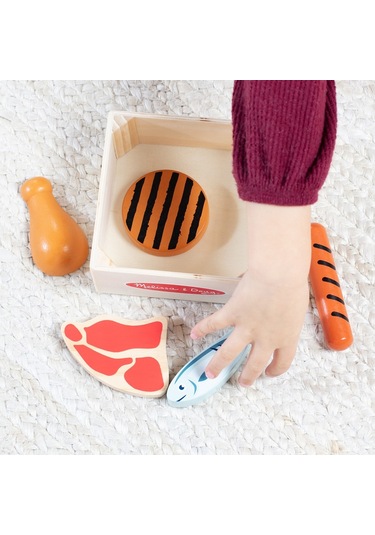 Melissa And Doug Ahşap Gıdalarımız - Proteinler
