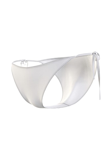 Calvin Klein Strıng Sıde Tıe Cheeky Bıkını-7379 Whıte