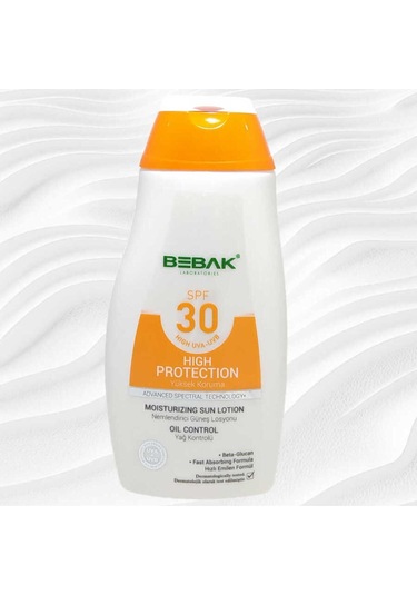 Bebak Nemlendiricili Güneş Losyonu SPF30+ 200 ML