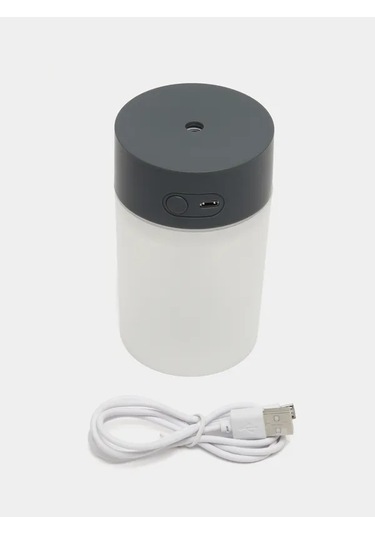 Ultrasonik Hava Nemlendirici Buhar Makinesi ve Aroma Difüzörü Şeffaf