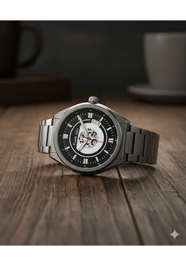 Frank Alex Erkek Kol Saati Antrasit Renk, Siyah Kadran - Fa13386m.01, 2 Yıl Garantili Koyu Gri Frank Alex Erkek Kol Saati Antrasit Renk, Siyah Kadran - Fa13386m.01, 2 Yıl Garantili Koyu Gri