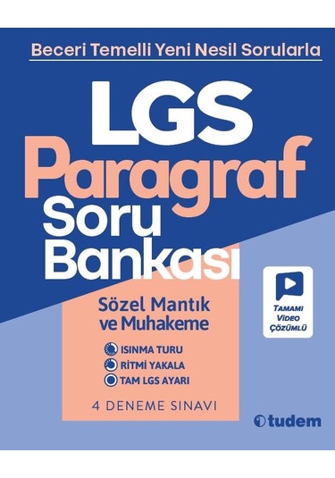 LGS Paragraf Soru Bankası- Tudem Yayınları