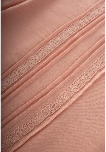 Cigit Dantel Şeritli Bluz 1-5 Yaş Yavruağzı Yavru Ağzı