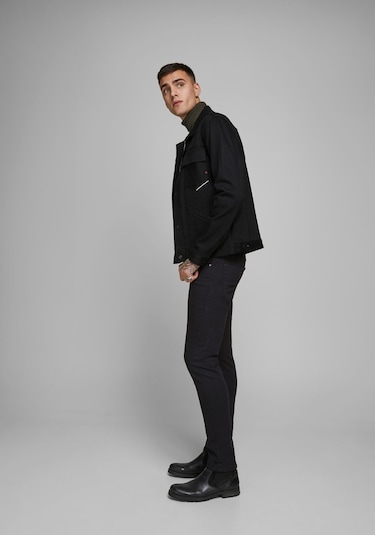 Jack & Jones Glenn 816 Slim Jean 12152346 Black Denim Siyah