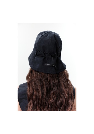 Lastik Detaylı Bucket Şapka Lacivert Lacivert
