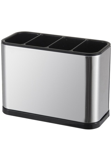 Suntek Spatula Çatal Tutucu Sofra Depolama Dikdörtgen-4-yuva Dikdörtgen 4 Yuva