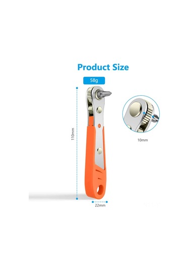 Geeksen 21 Parça Mini Ratchet Anahtar Seti - 36 Dişli 1/4" Antremanlı - Dar Boşluklar İçin - Manyetik Uçlu - 9 Adet Soket + 60mm Bağlantı Kolu