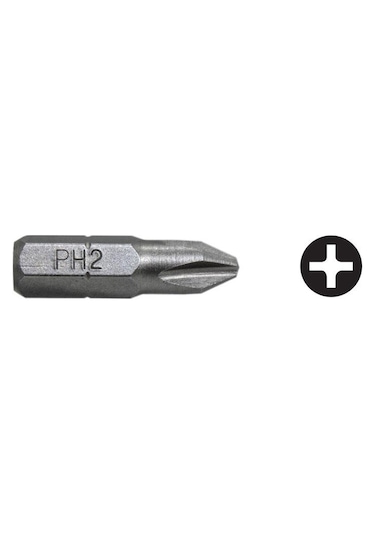 Master 530340 Yıldız Bits Uç Philips Ph2x25 Mm